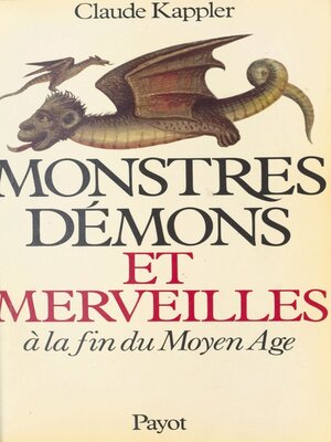 cover image of Monstres, démons et merveilles à la fin du Moyen Âge